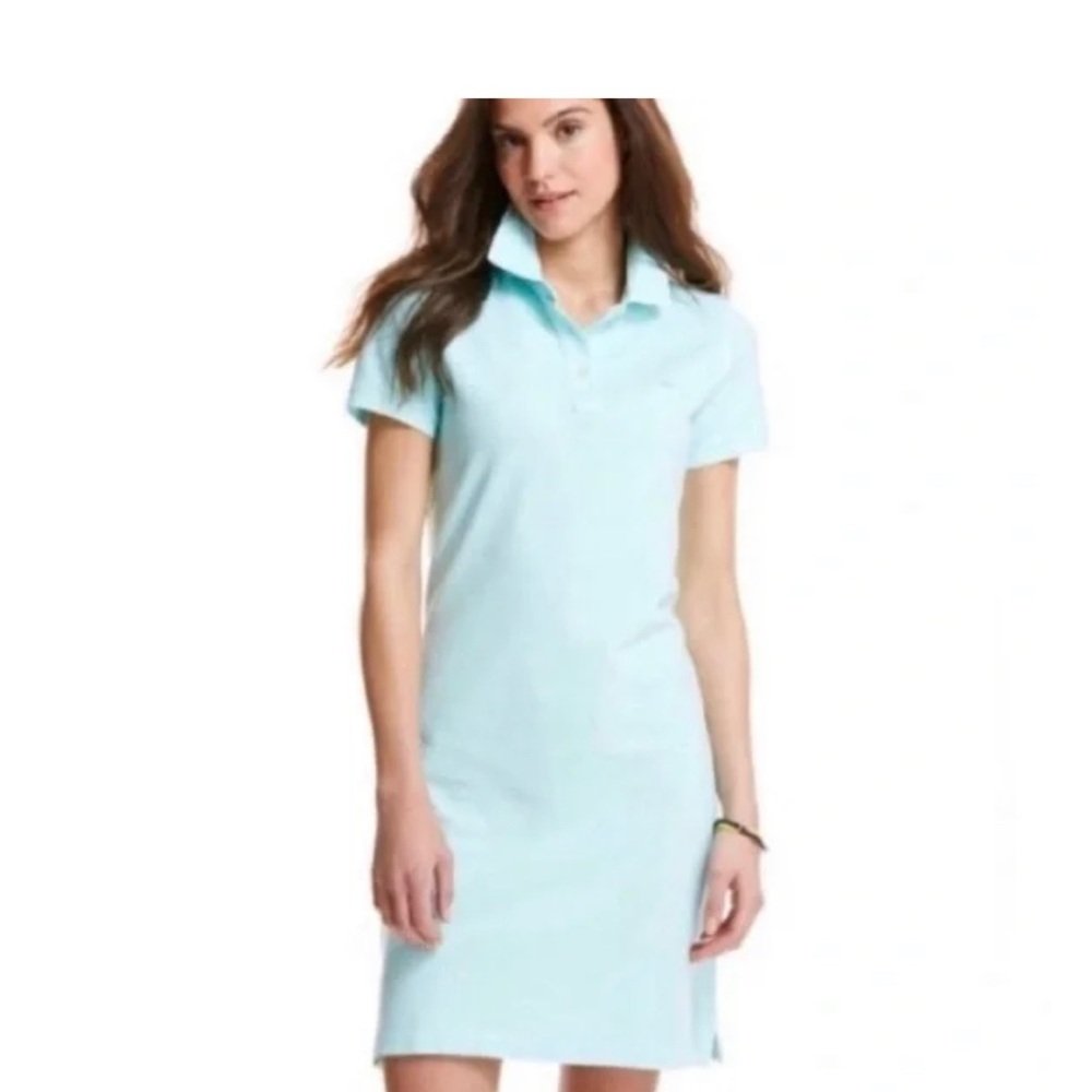 Vineyard Vines Aqua Dress- Sold Out Color! size S